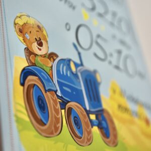 Kreatívna tabuľka k narodeniu dieťaťa – zachyťte dôležité údaje: dátum, váha, výška a meno!