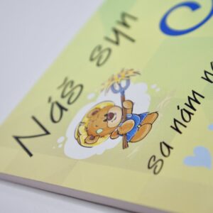 Personalizovaná tabuľka k narodeniu dieťaťa – meno, dátum, váha a výška na pamiatku!